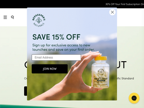 'beekeepersnaturals.com' screenshot