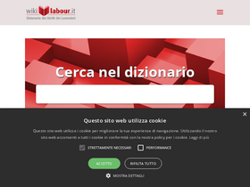 'wikilabour.it' screenshot