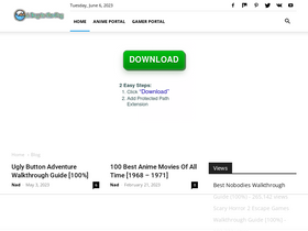 'adoginthefog.com' screenshot