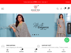 hoortex.com homepage screenshot