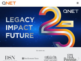 'qnetindia.in' screenshot