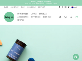 beingco.com.au homepage screenshot