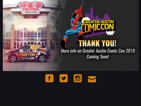 greateraustincomiccon.com