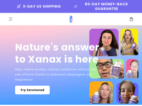 tryserotoned1.com homepage screenshot