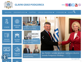 'podgorica.me' screenshot