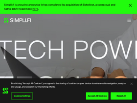 'simpli.fi' screenshot
