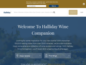 'winecompanion.com.au' screenshot
