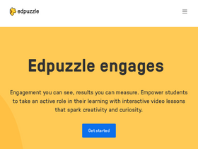 'edpuzzle.com' screenshot