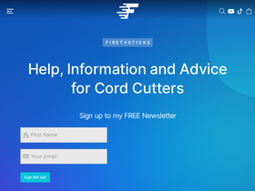 'firetvsticks.com' screenshot