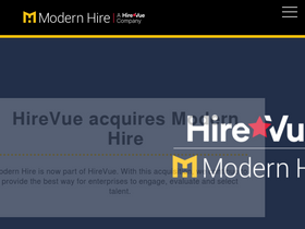 'modernhire.com' screenshot