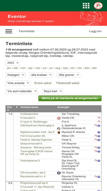 eventor.orientering.no