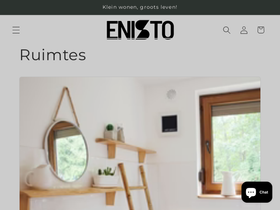 enisto.com homepage screenshot