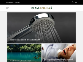 'islamandihsan.com' screenshot