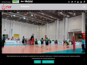 'tvf.org.tr' screenshot
