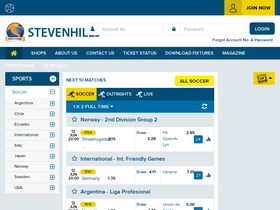 'stevenhills.bet' screenshot