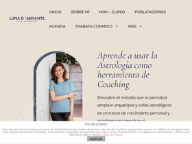 'lunadominante.com' screenshot