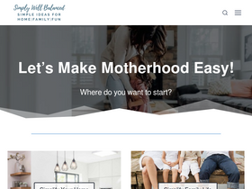 'simply-well-balanced.com' screenshot