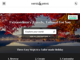 'hayesandjarvis.co.uk' screenshot