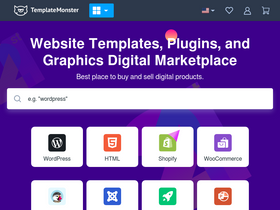'templatemonster.com' screenshot