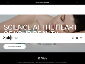 labsublime.com homepage screenshot