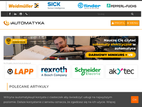 'iautomatyka.pl' screenshot