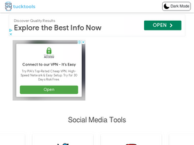 'tucktools.com' screenshot