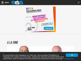 'sportbuzzbusiness.fr' screenshot