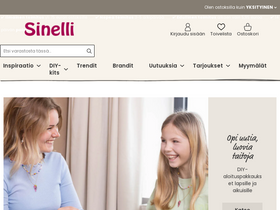 'sinelli.fi' screenshot