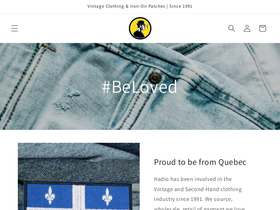 hadio.ca homepage screenshot
