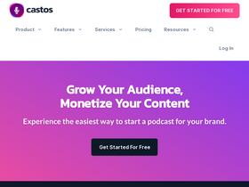 'castos.com' screenshot