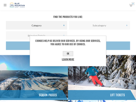 'shopskibluemt.com' screenshot