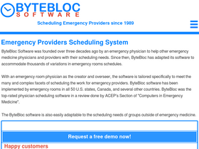 'bytebloc.com' screenshot