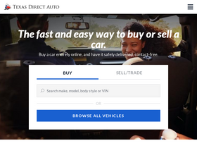 'texasdirectauto.com' screenshot