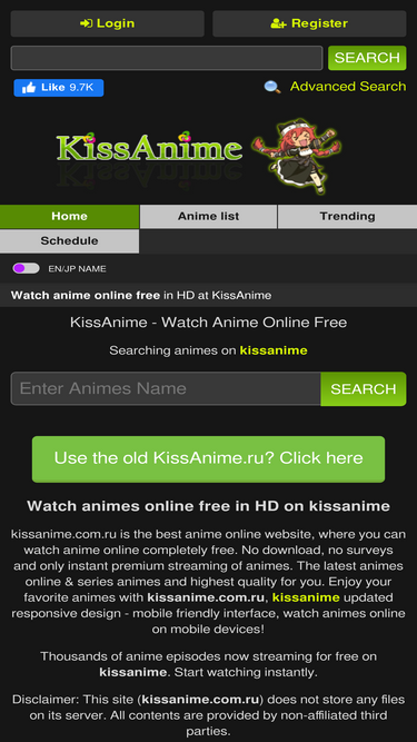 Kissanime watch discount free anime online