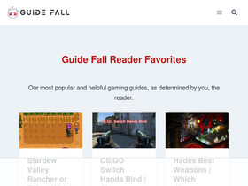 'guidefall.com' screenshot