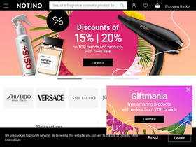 'notino.ie' screenshot