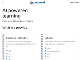 'prepseed.com' screenshot