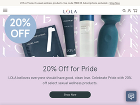 'mylola.com' screenshot