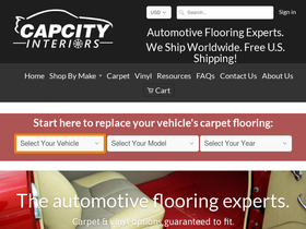 capcityinteriors.com homepage screenshot