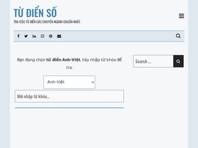 'tudienso.com' screenshot