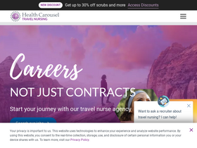 'hctravelnursing.com' screenshot