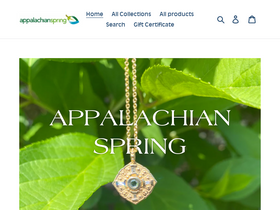 appalachianspring.com homepage screenshot