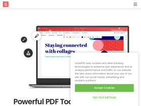 'sodapdf.com' screenshot