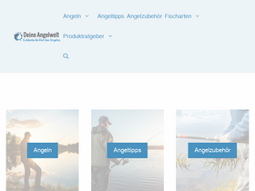 'deine-angelwelt.de' screenshot