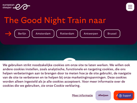 'europeansleeper.eu' screenshot