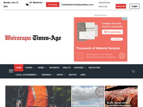 'times-age.co.nz' screenshot