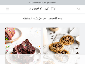 'eatwithclarity.com' screenshot