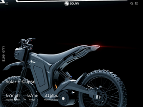 'solarscooters.com' screenshot