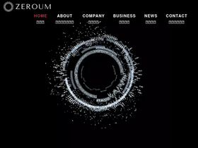 'zeroum.co.jp' screenshot