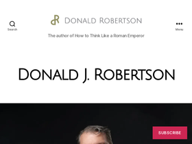 'donaldrobertson.name' screenshot